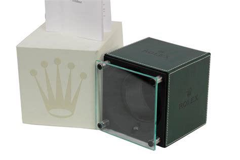 rolex watch winder box|single watch winder for Rolex.